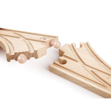 Набір для залізниці Hape Y-подібні рейки 2 шт (E3780) - Зображення 2