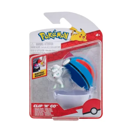Игровой набор POKEMON W14 - АЛОЛА ВУЛЬПИКС В ПОКЕБОЛЕ (игровая фигурка, покебол)
