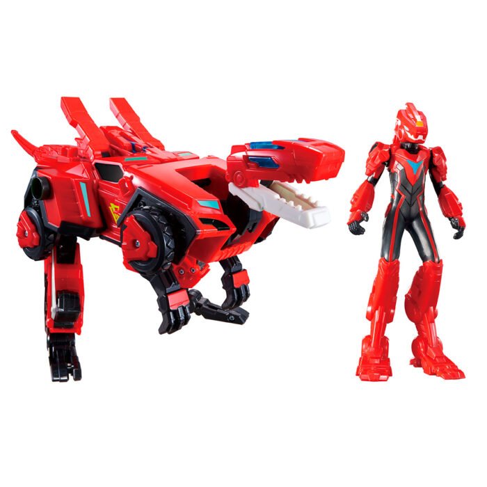 EU580891_2 Игровой набор с фигуркой DINOSTER – ЛУЧИО (фигурка, динозавр-трансформер) - Зображення 2