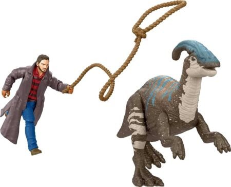 Фігурка Jurassic World Dominion Owen & Juvenile Parasaurolophus Human and Dino - Зображення 3