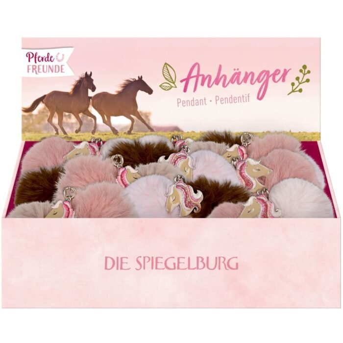 Підвіска з помпоном  Друзі коней - Зображення 1