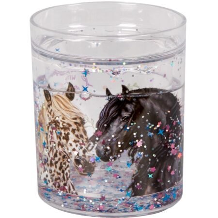 Підставка для олівців  Друзі коней  з блискітками