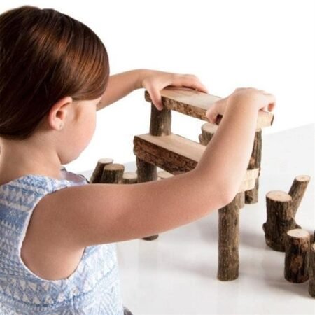 Набір блоків Guidecraft Natural Play Палиці та бруски, 36 шт. (G6770) - Зображення 3