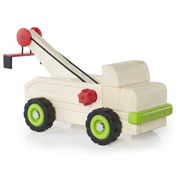 g7532_01_14420 Іграшка Guidecraft Block Science Trucks Великий евакуатор (G7532) - Зображення 1