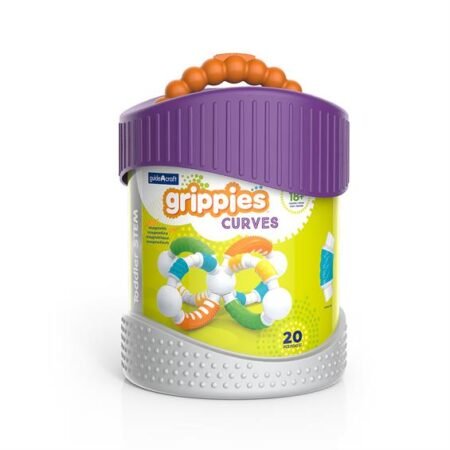 Конструктор Guidecraft Grippies Curves, 20 деталей (G8319)