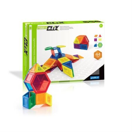 Конструктор Guidecraft PowerClix Solids, 44 деталі (G9421)