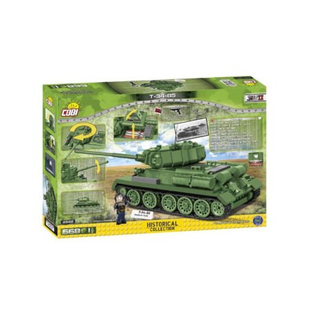 Конструктор COBI Друга Світова Війна Танк Т-34/85, 668  деталей - Зображення 2