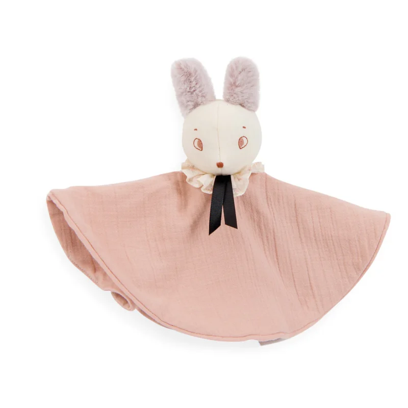 Рожева муслінова ковдра MOULIN ROTY Brume the mouse