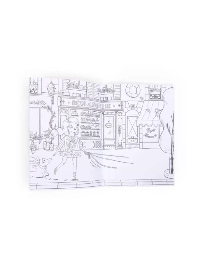 Розмальовка MOULIN ROTY Les Parisiennes (36 с.) - Зображення 2