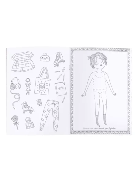 Розмальовка MOULIN ROTY Les Parisiennes (36 с.) - Зображення 3