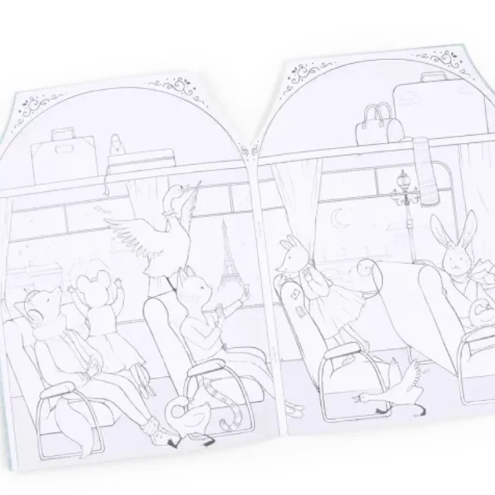 Книжка-розмальовка (170 наліпок) MOULIN ROTY - Зображення 5