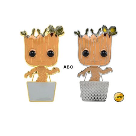 Пин FUNKO POP серии «Marvel» – МАЛЫШ ГРУТ (w/chase) - Зображення 2
