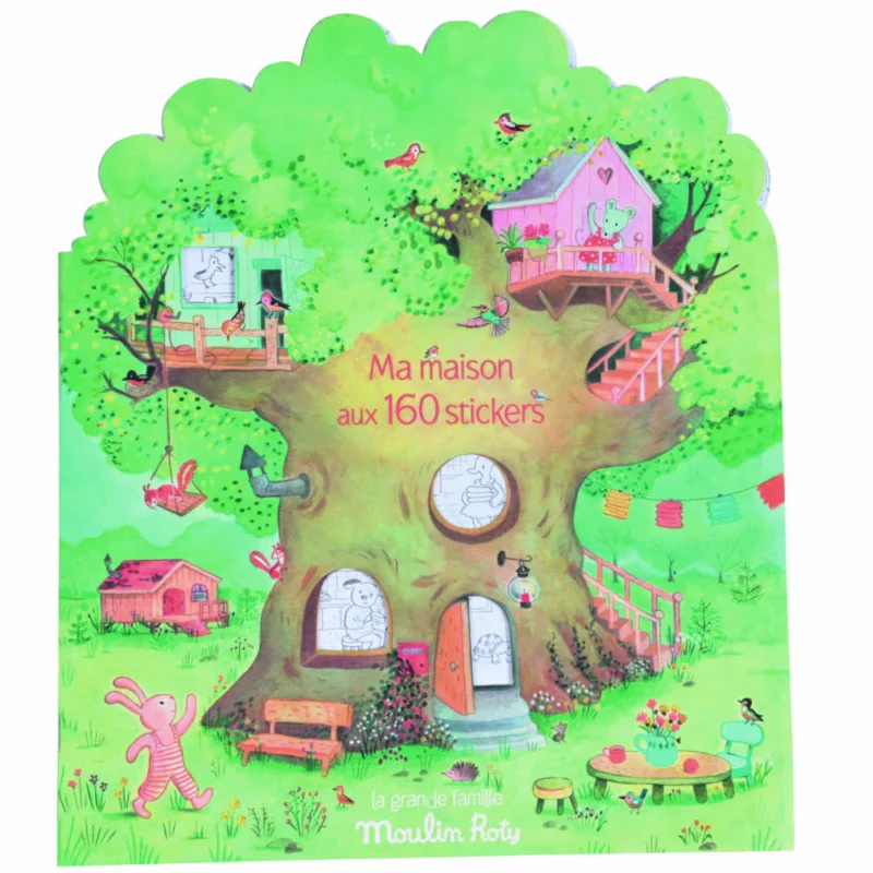 Розмальовка MOULIN ROTY + 160 наліпок (20 с.