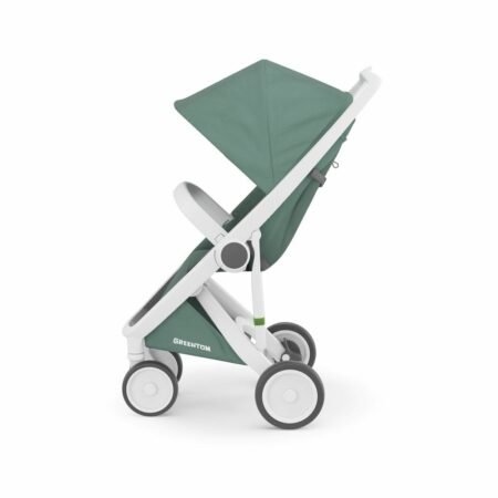 Прогулянкова коляска Greentom Classic Sage-White - Зображення 2