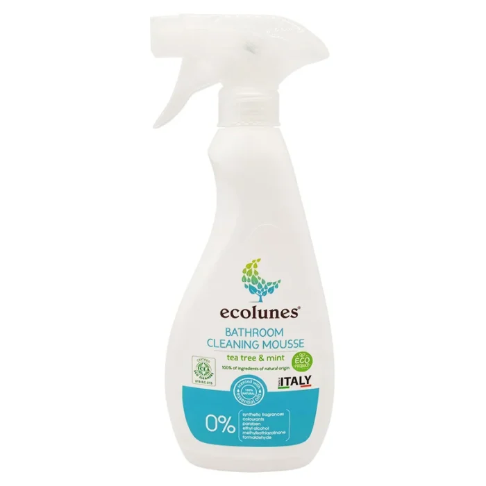 Засіб для очищення поверхонь в ванній кімнаті торгової марки  ECOLUNES  без запаху - Зображення 1