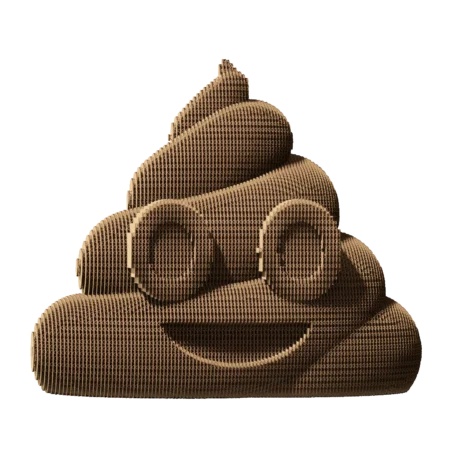 Картонний конструктор  Cartonic 3D Puzzle POOP - Зображення 2