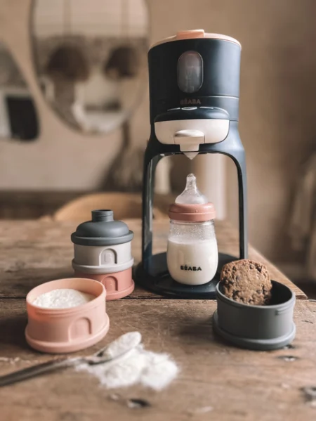 Контейнер Beaba для зберігання сухих сумішей на 4 відсіки рожевий - Зображення 9