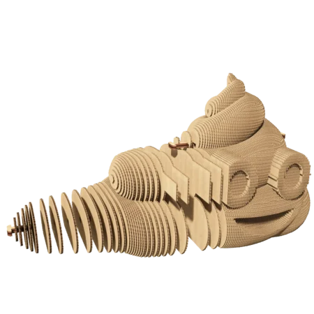Картонний конструктор  Cartonic 3D Puzzle POOP - Зображення 3