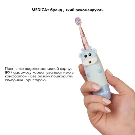 Дитяча зубна щітка Medica+ Kids Brush 2.0 (Blue) - Зображення 4