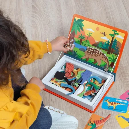 Магнитна книга Janod Динозаври J02590 - Зображення 3