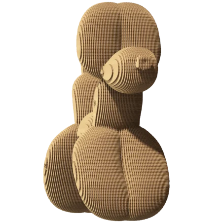 Картонний конструктор  Cartonic 3D Puzzle BALLOON DOG - Зображення 2