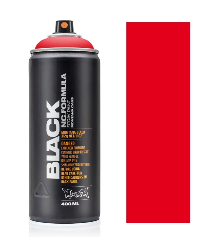 Фарба Montana BLK2093 Сигнальний червоний (Code Red) 400 мл