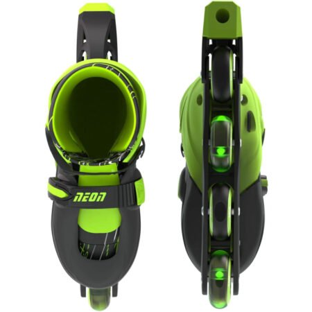 Роликові ковзани Neon Inline, розмір 30-33, зелений - Зображення 2