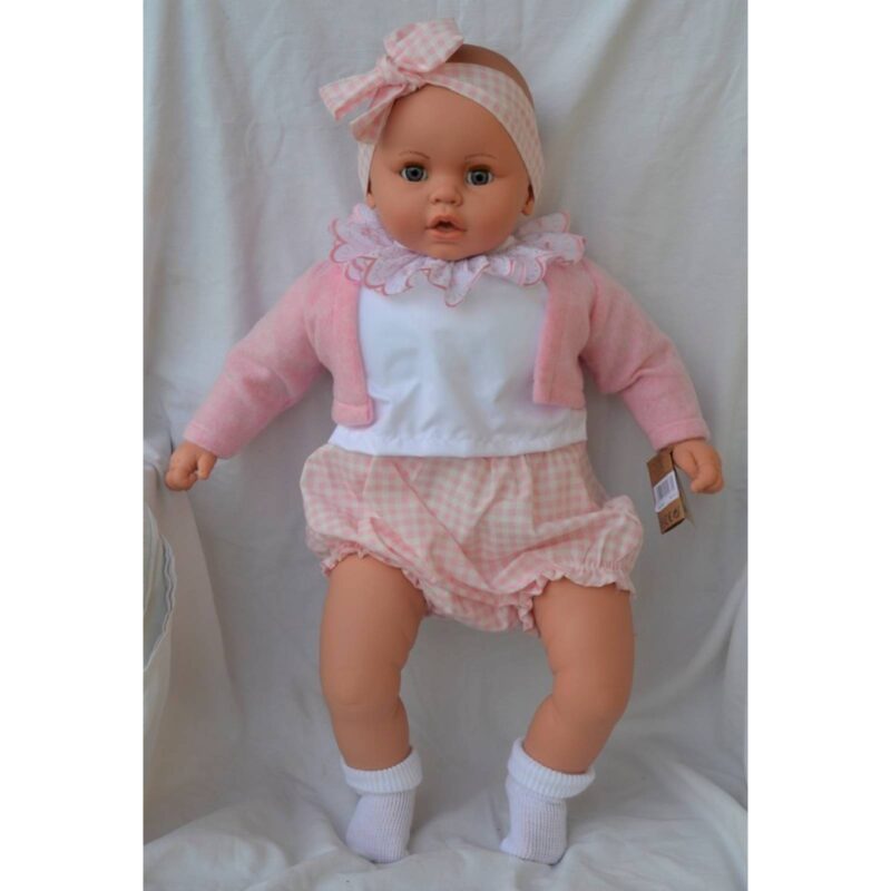 Пупсик Magic Baby - Bobo Vichy Rosa