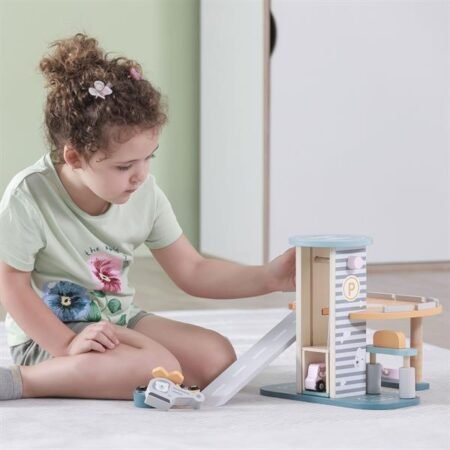 Ігровий набір Viga Toys PolarB Паркінг двоповерховий (44029) - Зображення 4