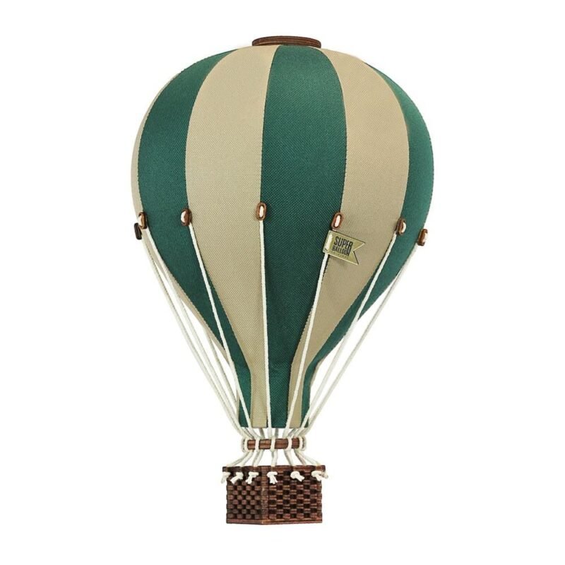 Повітряна куля - Decorative Balloon size M - LIGHT BROWN / GREEN