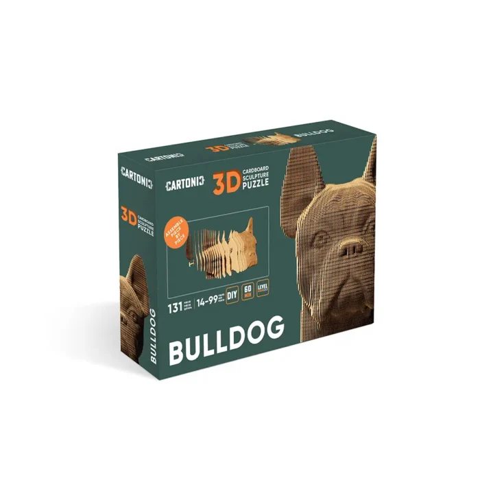 Картонний конструктор  Cartonic 3D Puzzle BULLDOG - Зображення 1