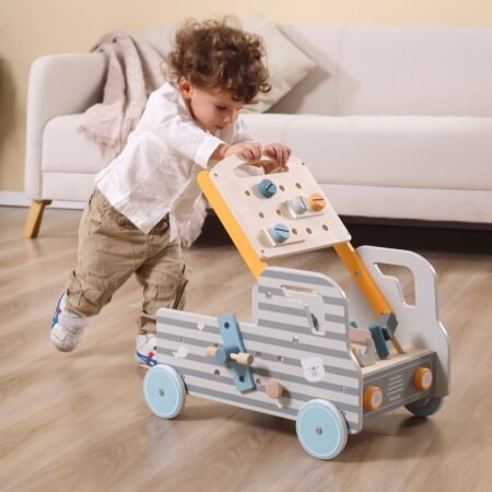 Дерев'яна машинка з інструментами Viga Toys PolarB (44066) - Зображення 3