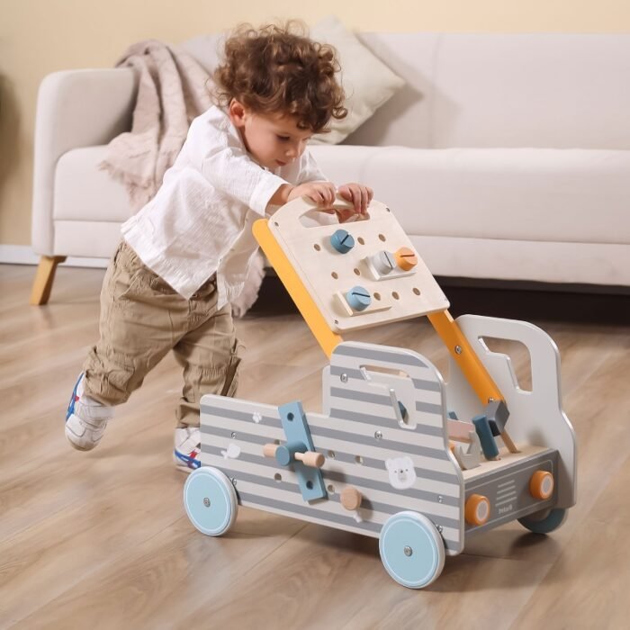 Дерев'яна машинка з інструментами Viga Toys PolarB (44066) - Зображення 3