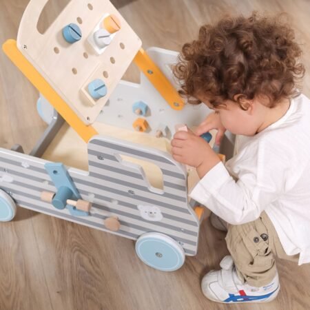 Дерев'яна машинка з інструментами Viga Toys PolarB (44066) - Зображення 2