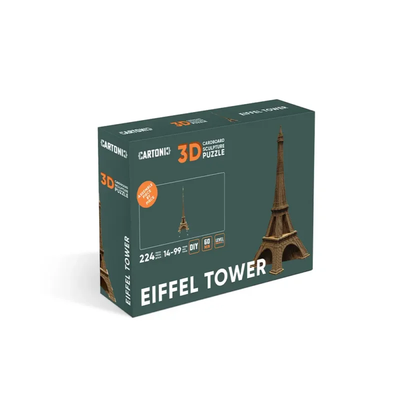 Картонний конструктор  Cartonic 3D Puzzle EIFFEL TOWER