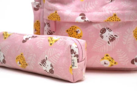 Набір рюкзак + пенал - Yuko.B Le Carnaval de la Jungle - Rose - Зображення 3