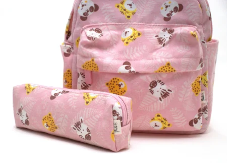 Набір рюкзак + пенал - Yuko.B Le Carnaval de la Jungle - Rose - Зображення 2