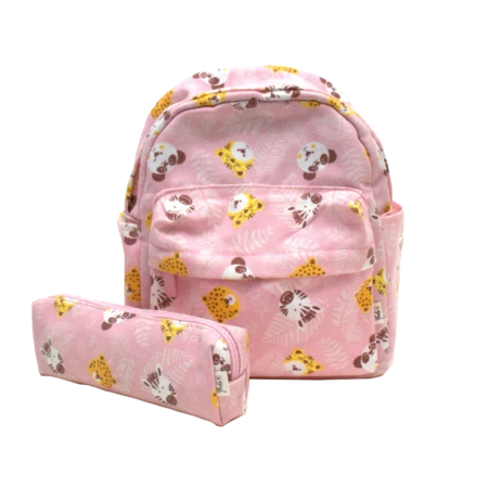 Набір рюкзак + пенал - Yuko.B Le Carnaval de la Jungle - Rose