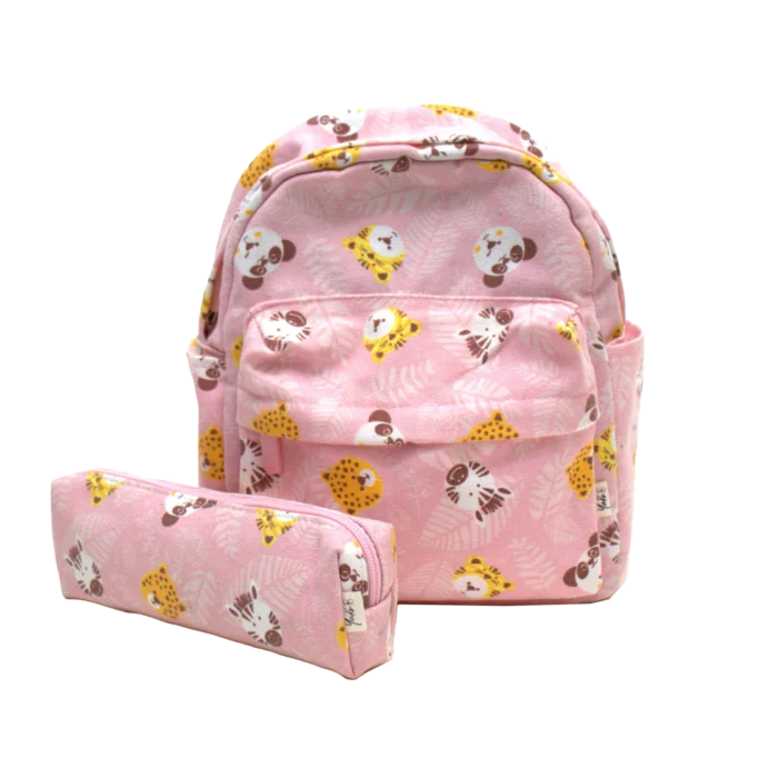 Набір рюкзак + пенал - Yuko.B Le Carnaval de la Jungle - Rose - Зображення 1
