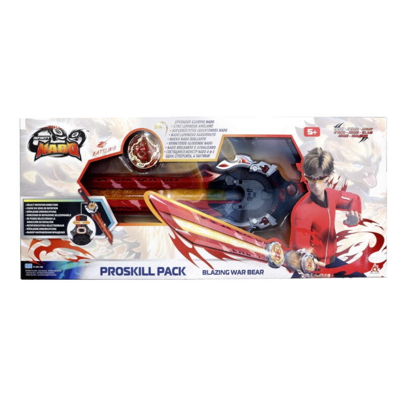 Дзиґа Infinity Nado VI Proskill Pack Палаючий Бойовий Ведмідь (Blazing War Bear)