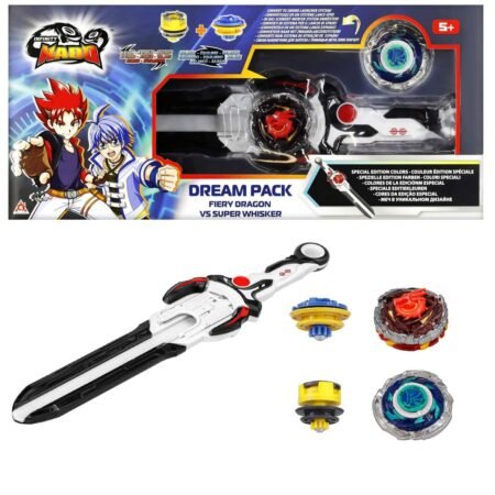 Набір Infinity Nado VI Dream Pack Вогняний Дракон і Небесний Вихор (Fiery Dragon vs Super Whisker) - Зображення 2