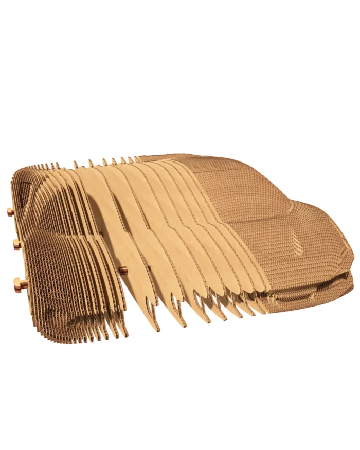 Картонний конструктор  Cartonic 3D Puzzle FERRARI - Зображення 3