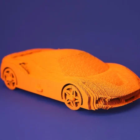 Картонний конструктор  Cartonic 3D Puzzle FERRARI - Зображення 4