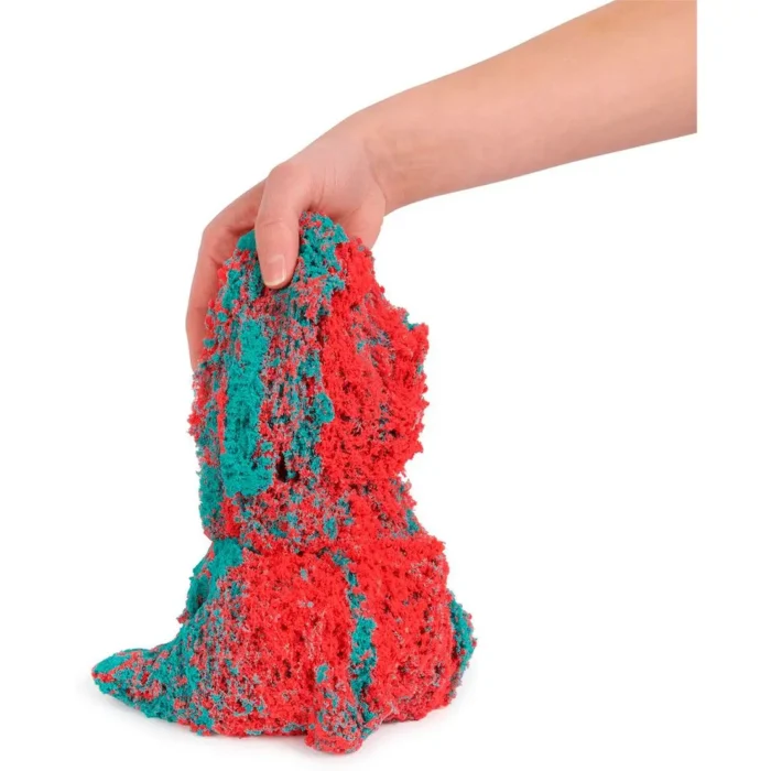 Набор песка для детского творчества - KINETIC SAND КРАСОЧНЫЙ ДУЭТ (2 цвета, 680 g, акссес.) - Зображення 4