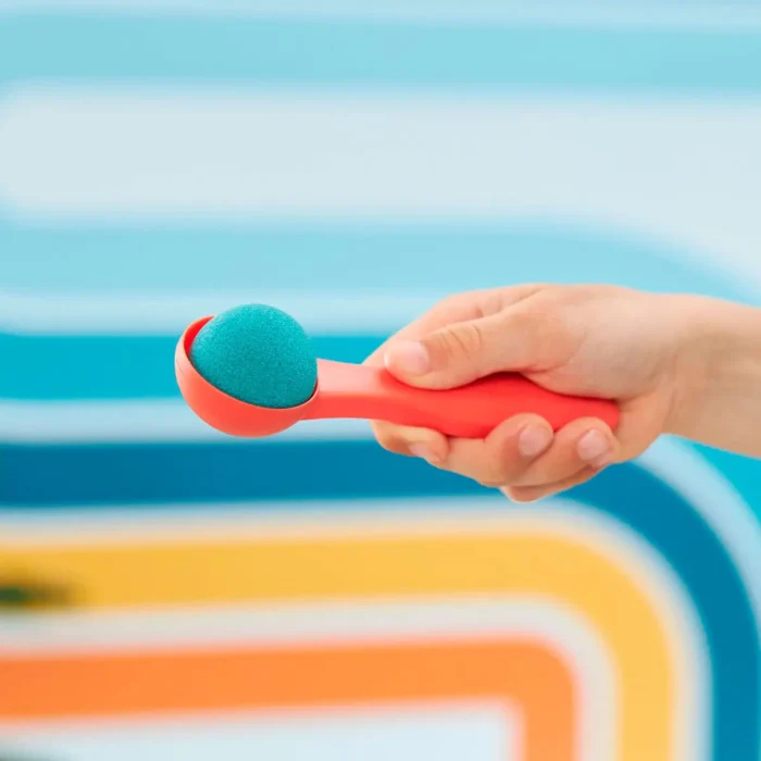 Набор песка для детского творчества - KINETIC SAND КРАСОЧНЫЙ ДУЭТ (2 цвета, 680 g, акссес.) - Зображення 5