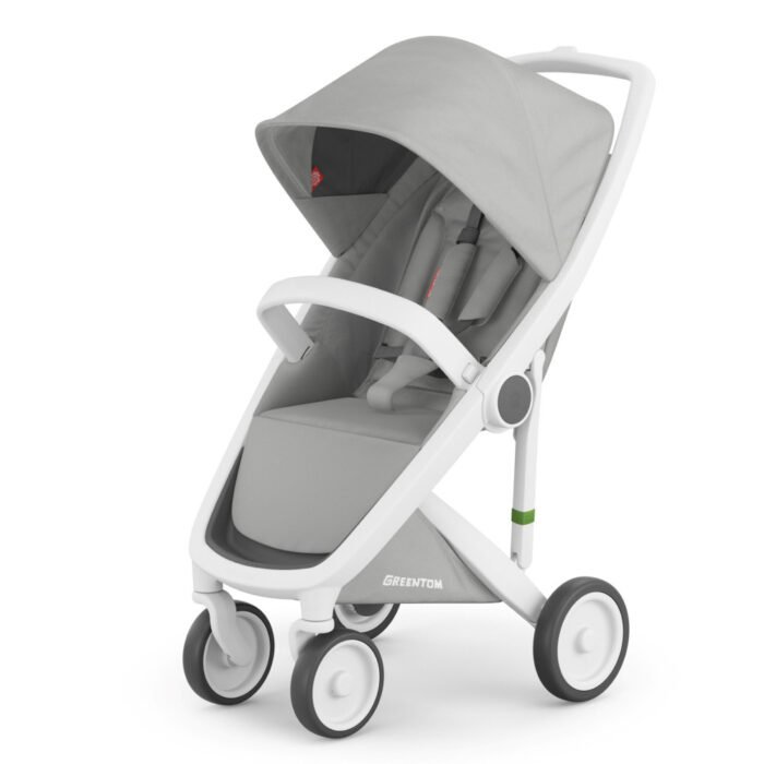 Прогулянкова коляска Greentom Classic Grey-White - Зображення 1