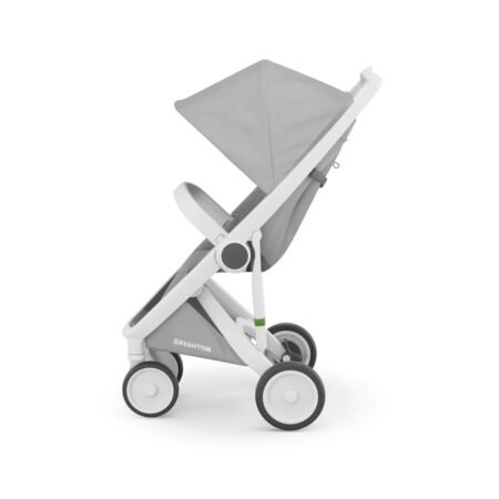 Прогулянкова коляска Greentom Classic Grey-White - Зображення 2