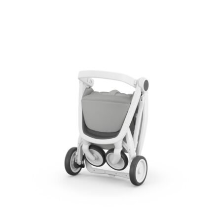 Прогулянкова коляска Greentom Classic Grey-White - Зображення 4