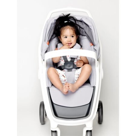 Прогулянкова коляска Greentom Classic Grey-White - Зображення 5