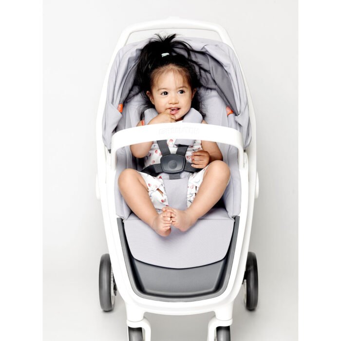 Прогулянкова коляска Greentom Classic Grey-White - Зображення 5